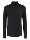 Seventy long-sleeve collared shirt - Black