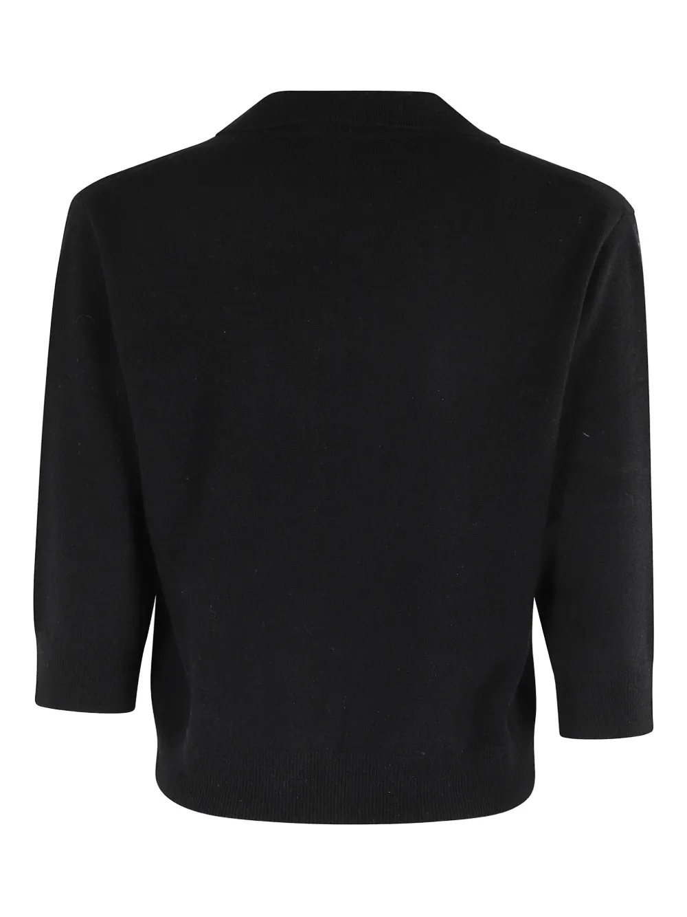Seventy short-sleeve polo-neck top - Zwart
