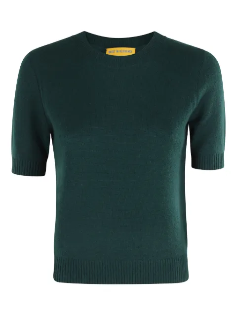 Guest In Residence short-sleeve crop T-shirt