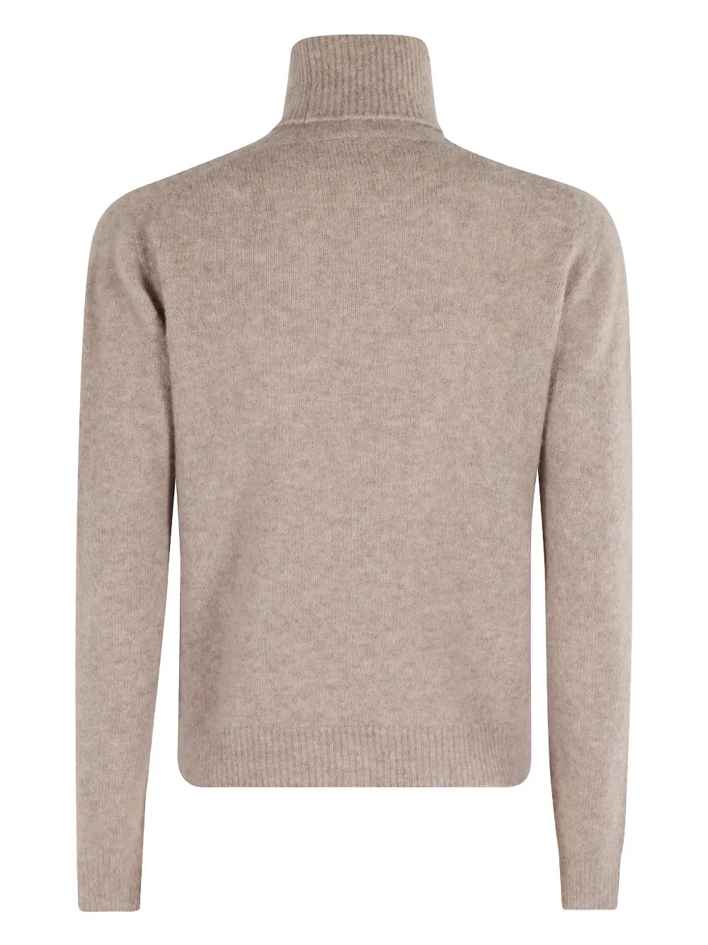 Roberto Collina wool-silk blend turtleneck sweater Beige