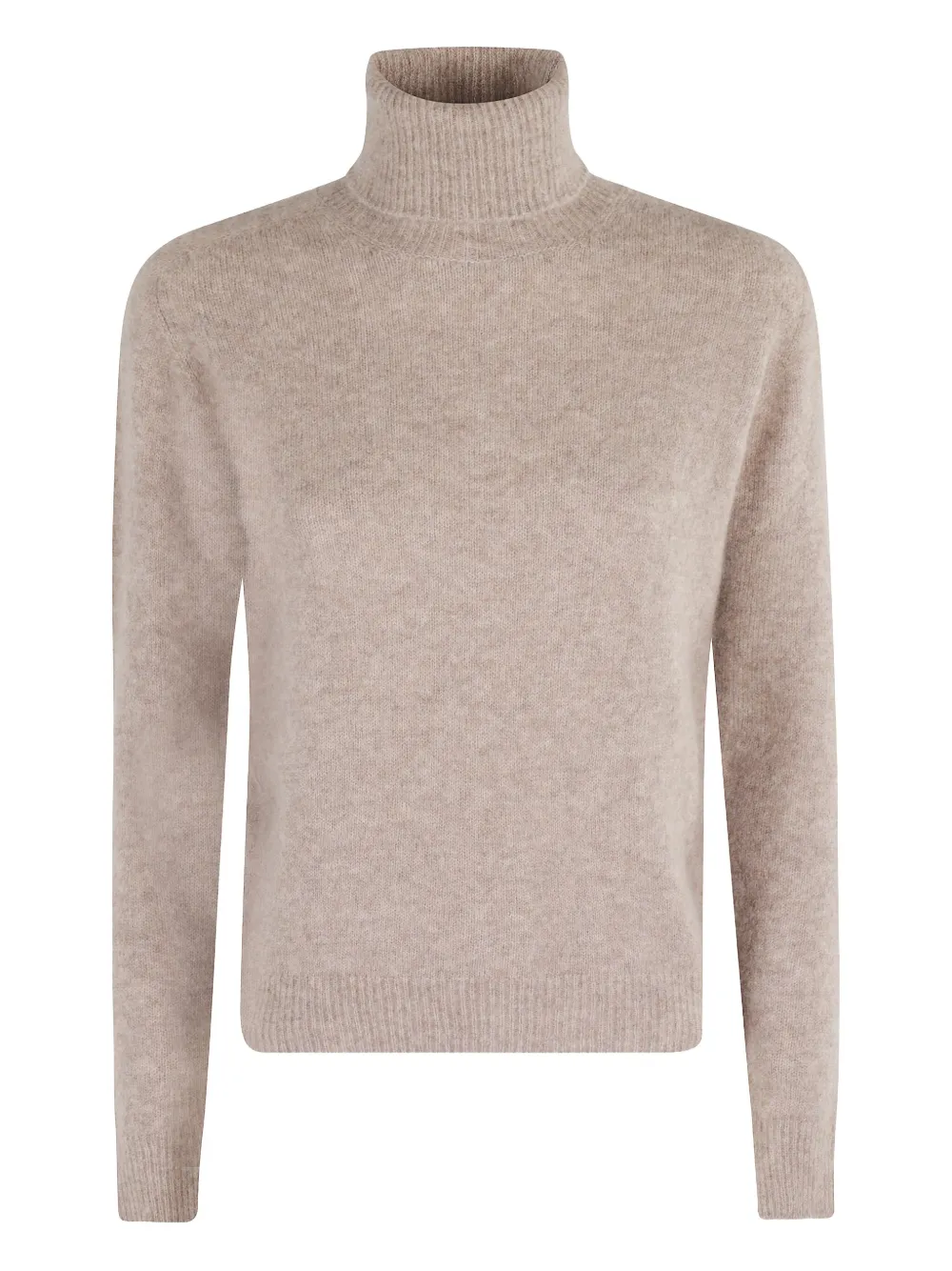 Roberto Collina wool-silk blend turtleneck sweater Beige