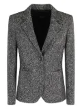 Seventy tweed single-breasted blazer - Grey