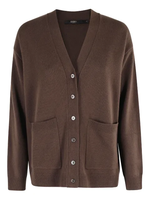 Seventy pocket V-neck cardigan