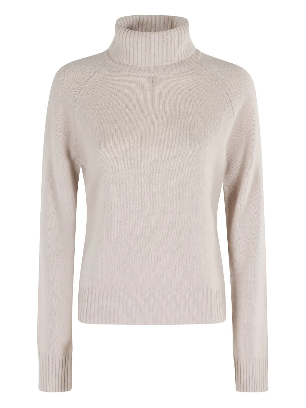 turtleneck raglan-sleeve sweater