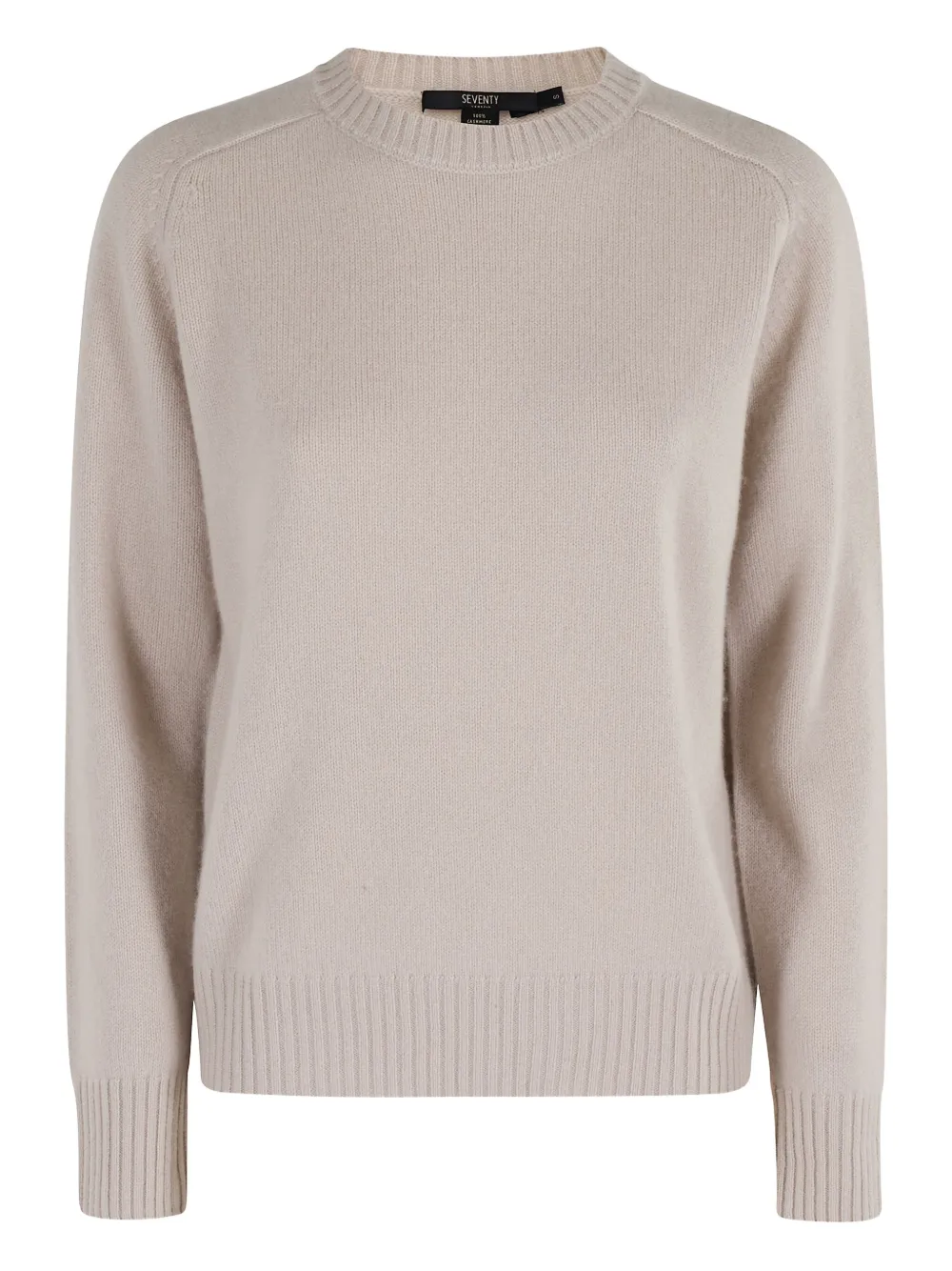 crew-neck long-sleeve sweater