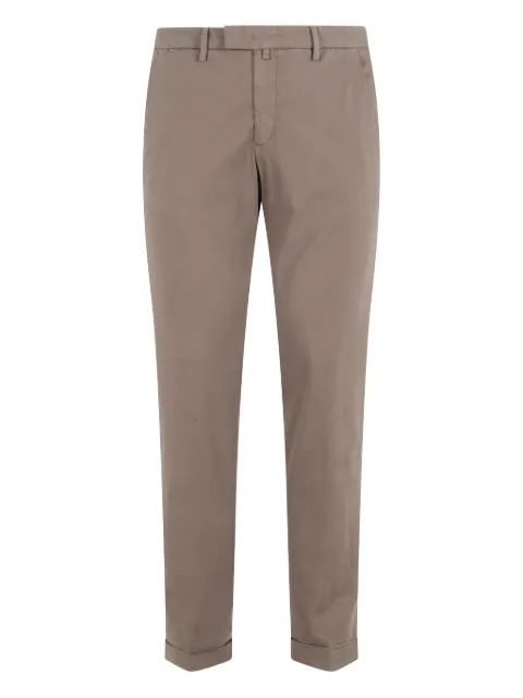 Briglia 1949 logo-patch cuffed trousers