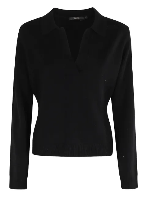 Seventy polo-neck knit top