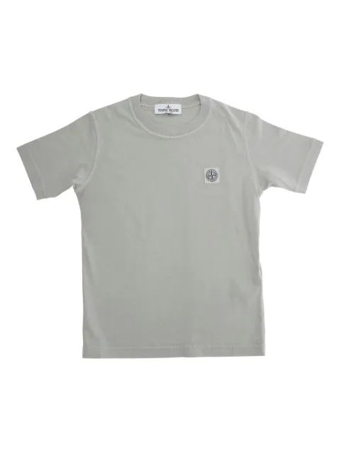 Stone Island Junior logo-patch T-shirt