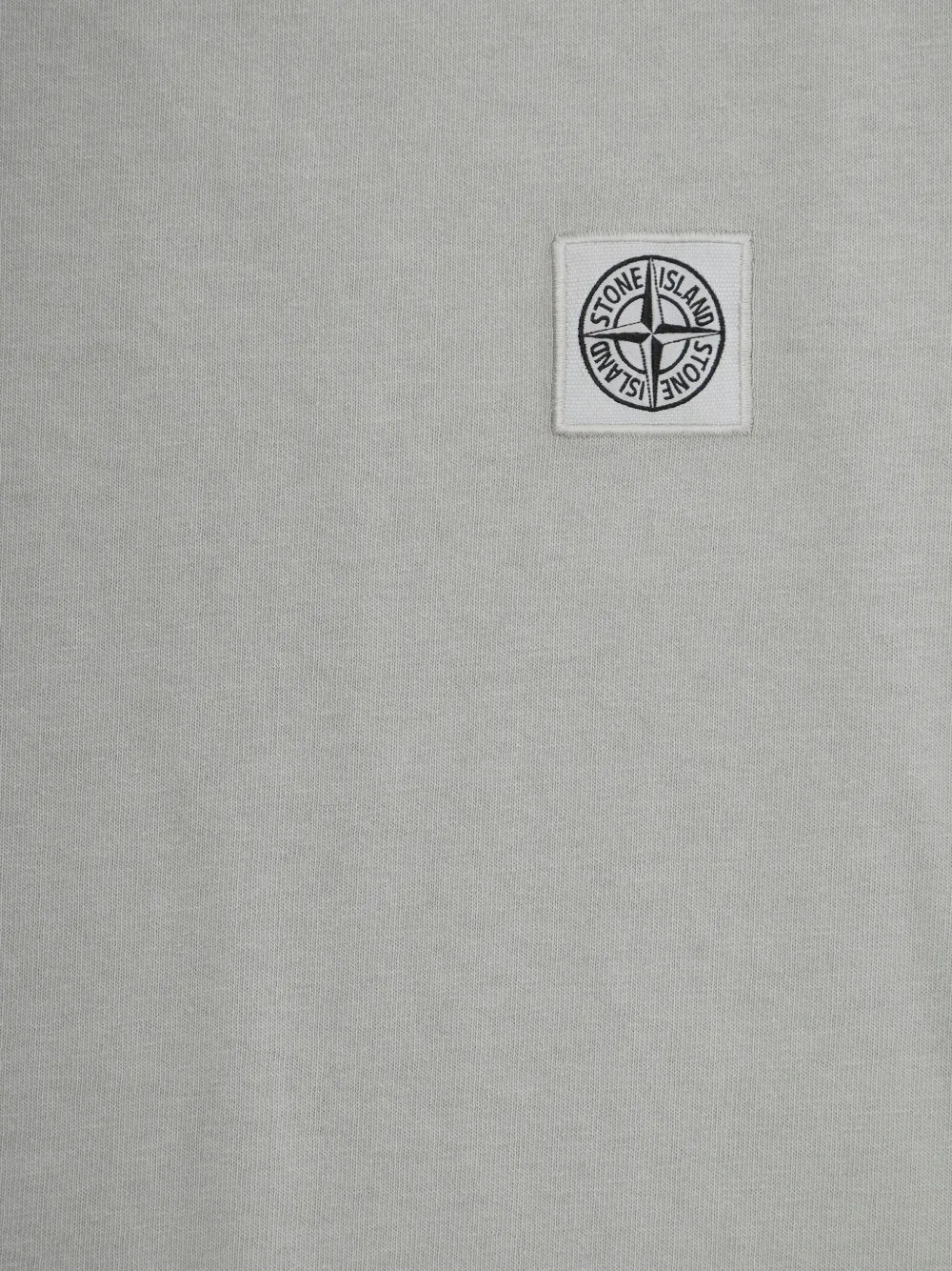 Stone Island Junior T-shirt met logopatch Grijs