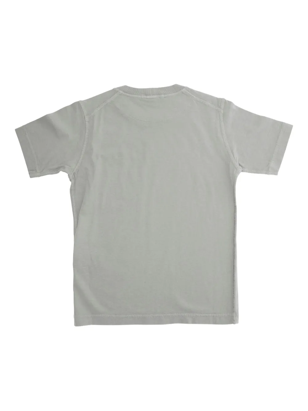 Stone Island Junior T-shirt met logopatch Grijs