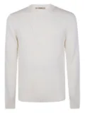 Nuur crew-neck sweater - White