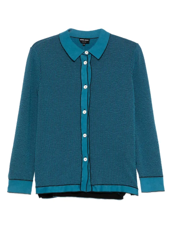 00s GIORGIO ARMANI　Textured Fluid Jacket 31125750_60520134_600.jpg