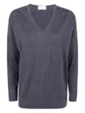 Drumohr V-neck wool sweater - Blue
