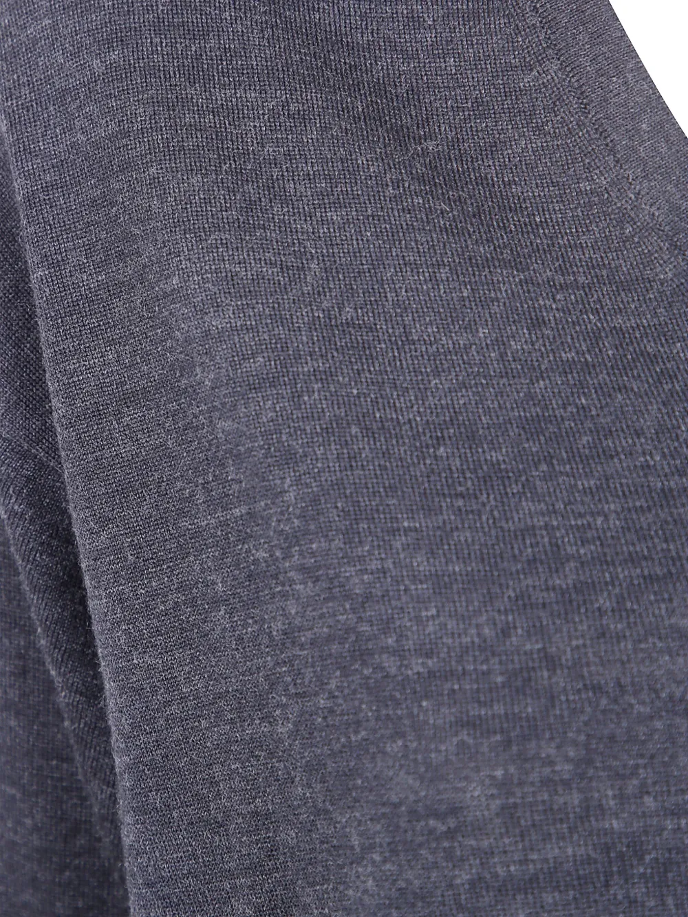 Drumohr V-neck wool sweater Blauw