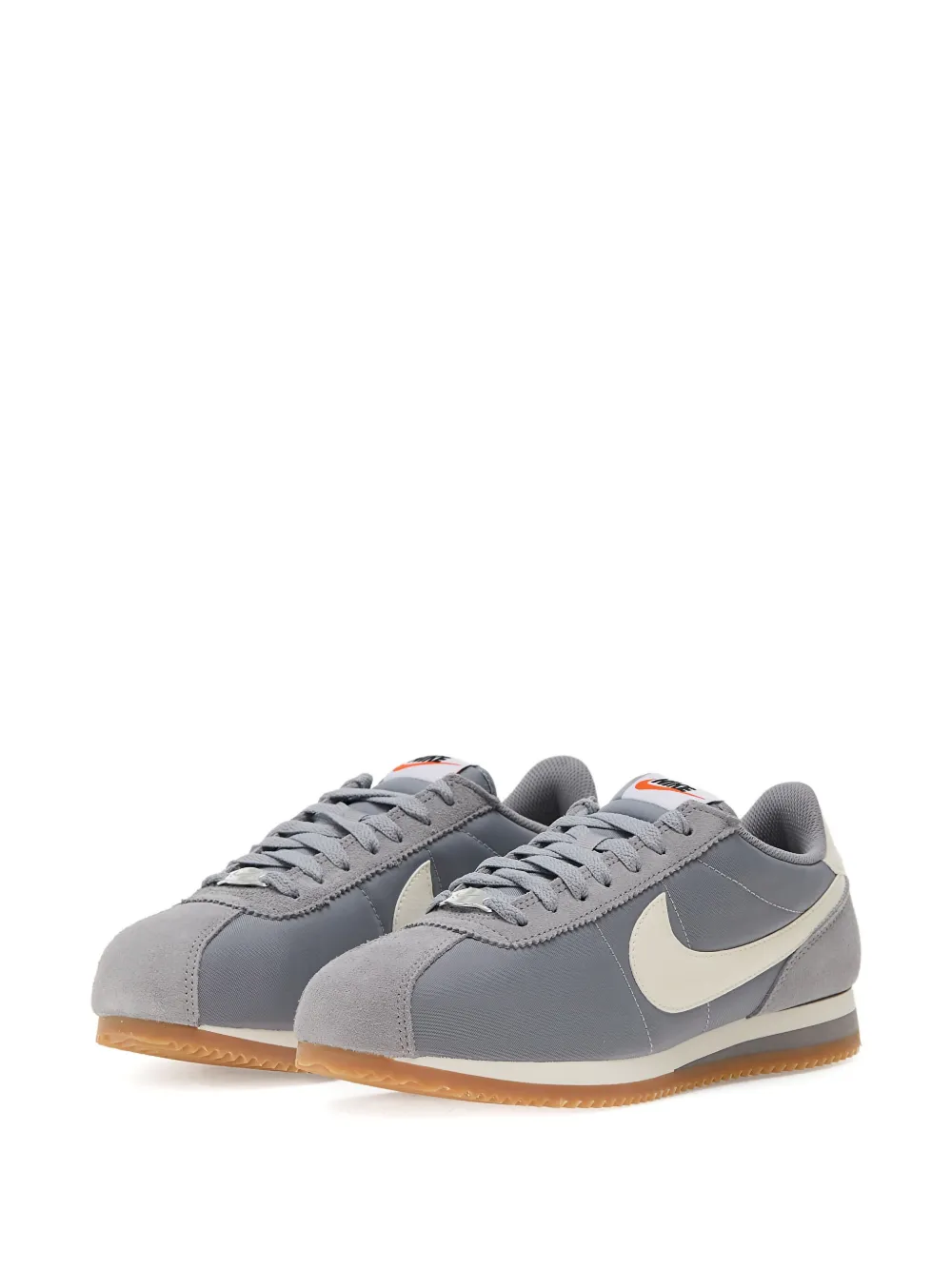 Nike Cortez Swoosh-logo Sneakers In Gray
