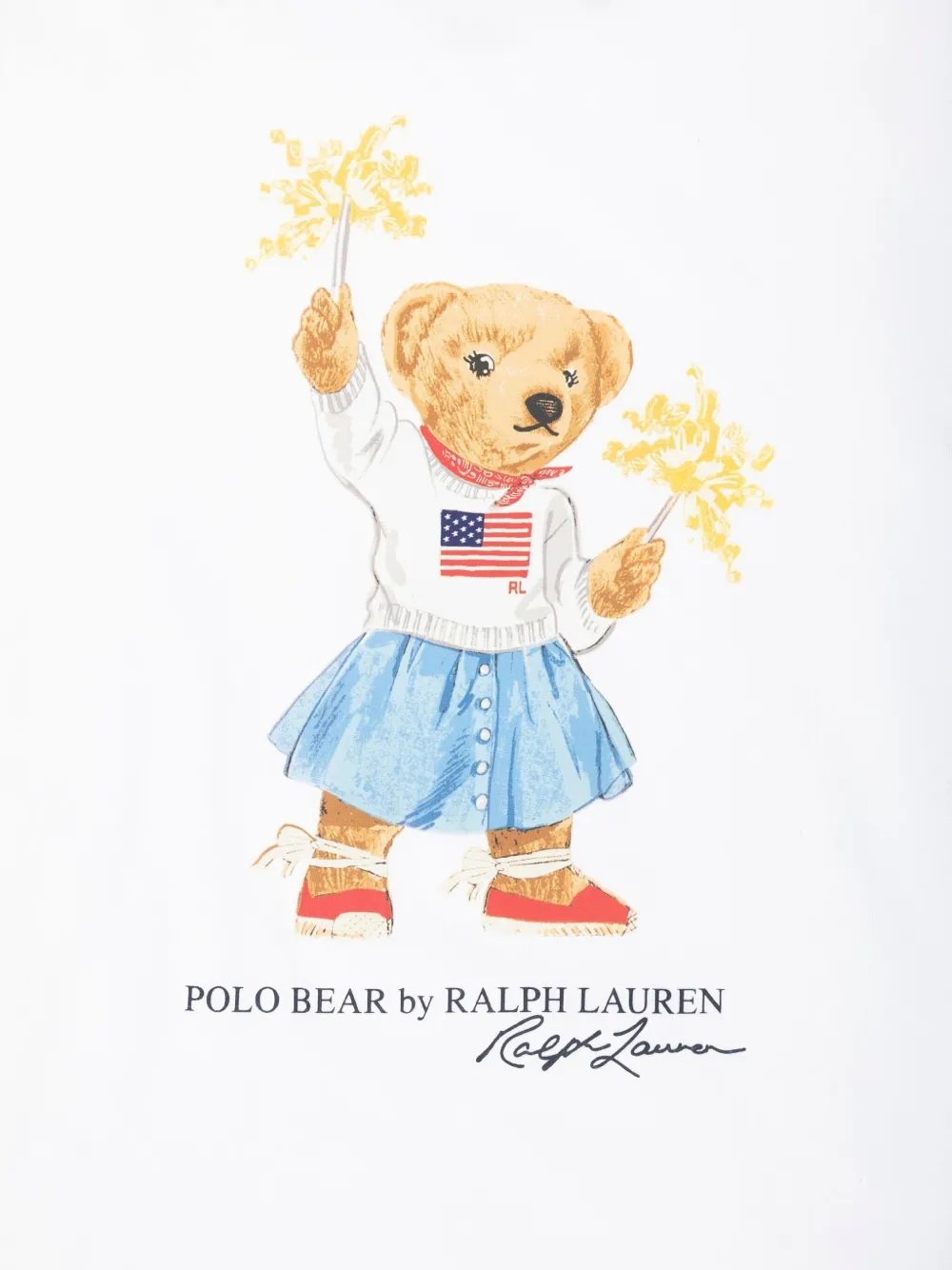POLO RALPH LAUREN KIDS logo-print T-shirt Wit