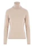 Max Mara turtleneck ribbed-trim sweater - Neutrals