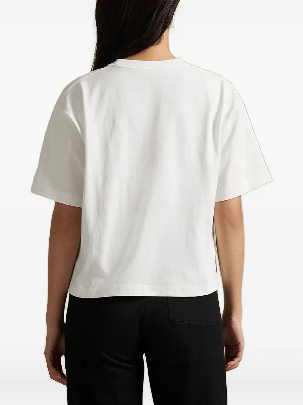 Polo Ralph Lauren T-shirt met geborduurd logo Wit