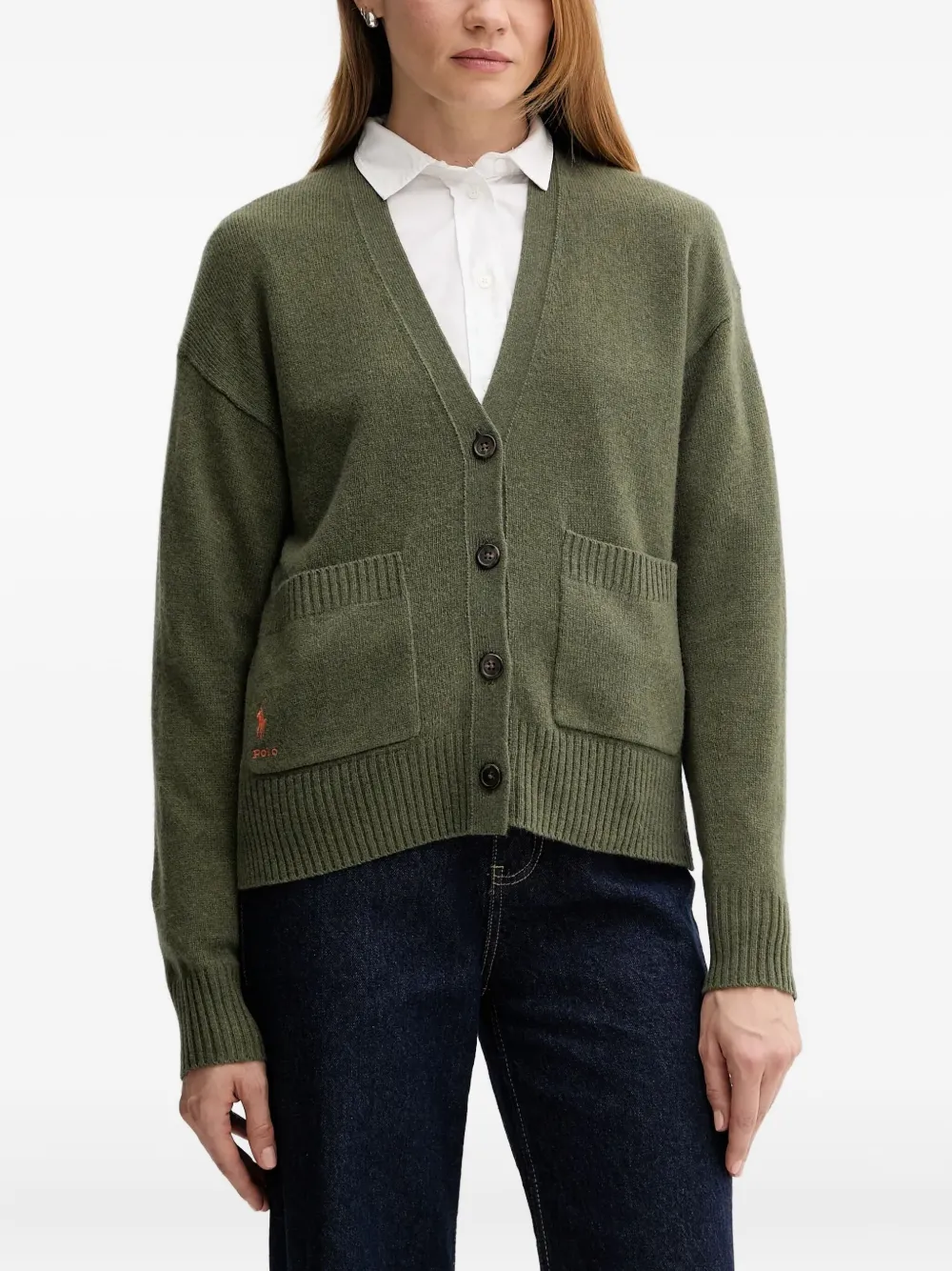 Polo Ralph Lauren Vest met opgestikte zak Groen