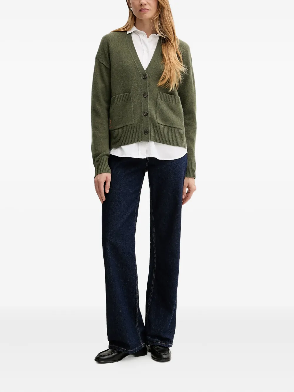 Polo Ralph Lauren Vest met opgestikte zak Groen