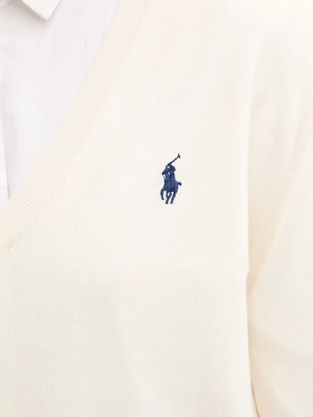 Polo Ralph Lauren Sweater met geborduurd logo Beige