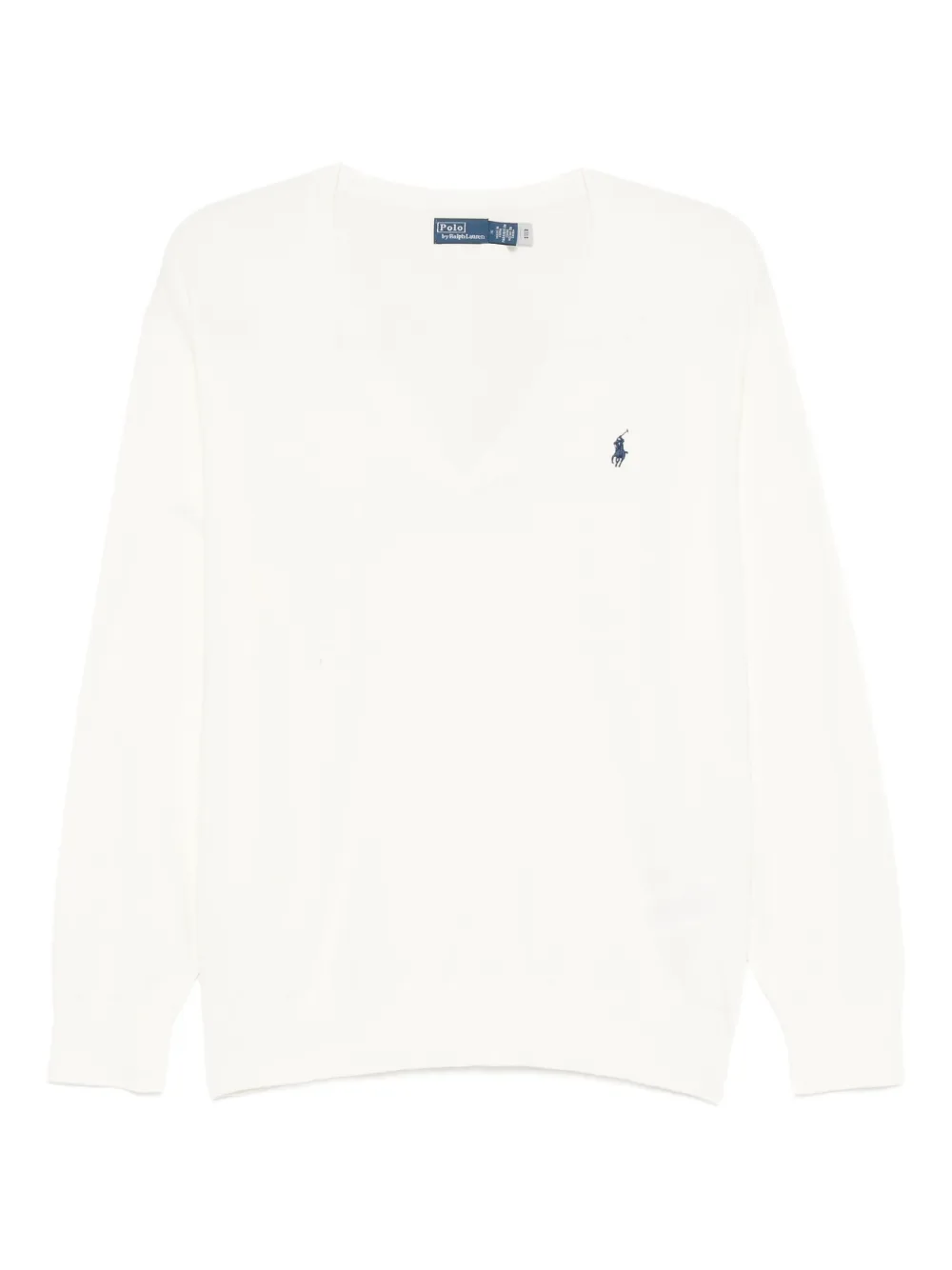 Polo Ralph Lauren logo-embroidered sweater | White | Image 1