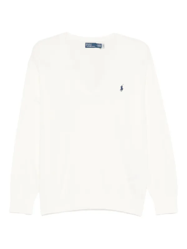 Polo Ralph Lauren ロゴ スウェットシャツ | ホワイト | FARFETCH JP