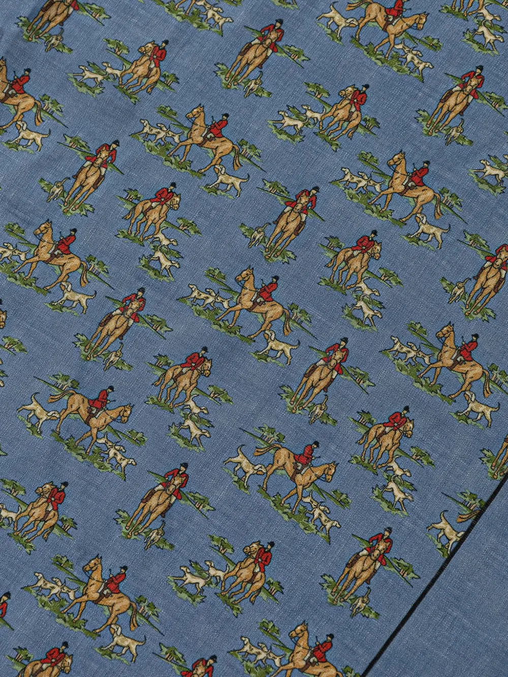 Polo Ralph Lauren equestrian-print linen bandana | Image 2
