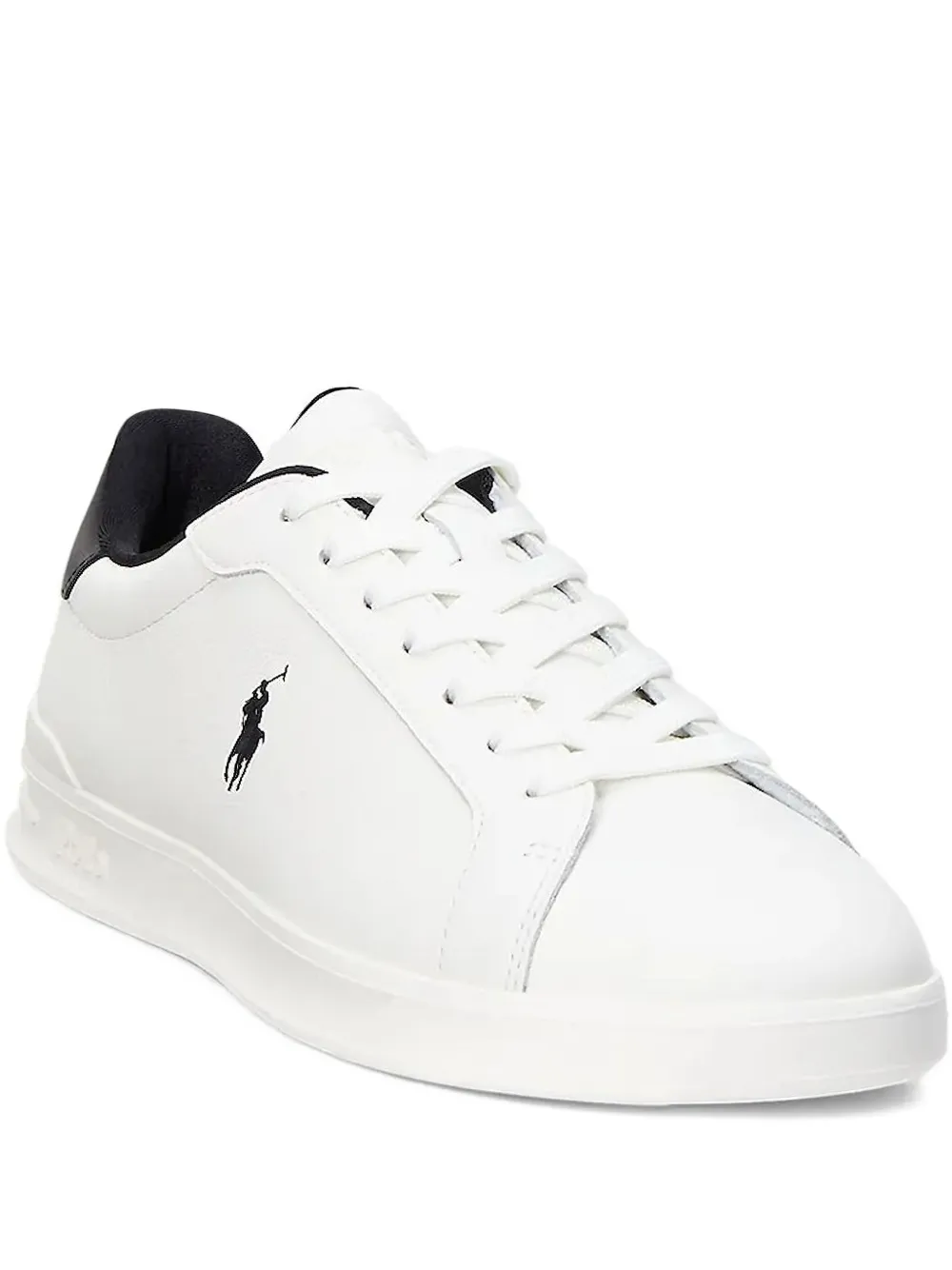 Polo Ralph Lauren leather logo low-top sneakers White