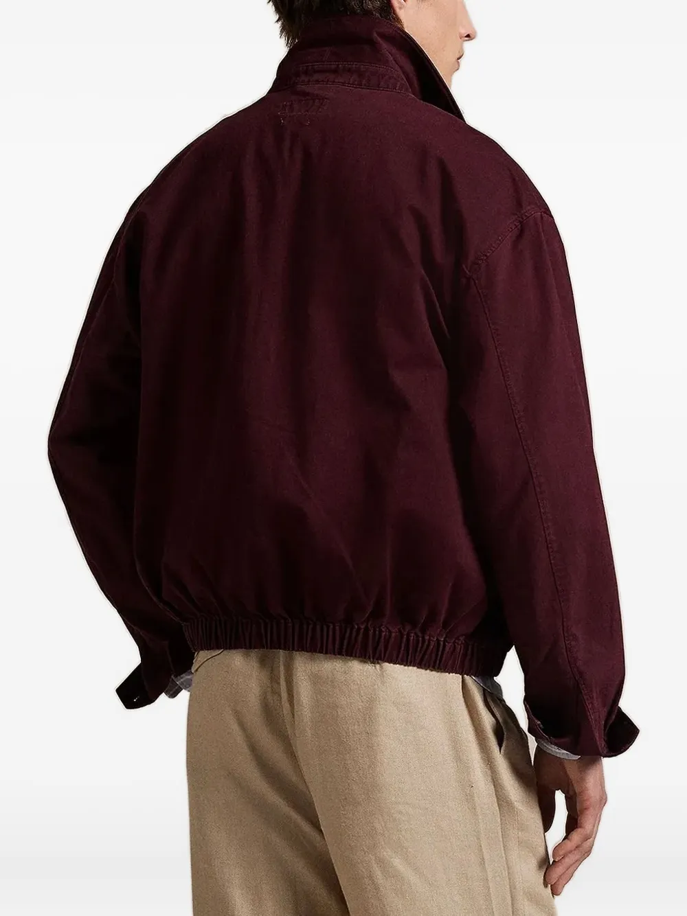 Polo Ralph Lauren elasticated-waist jacket Rood