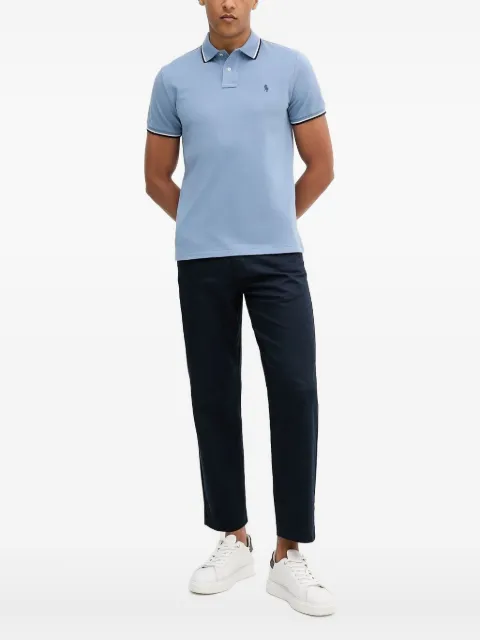 Polo Ralph Lauren playera tipo polo con cuello de pico