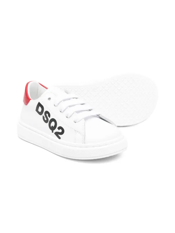 DSQUARED2 KIDS ローカット スニーカー | ホワイト | FARFETCH JP