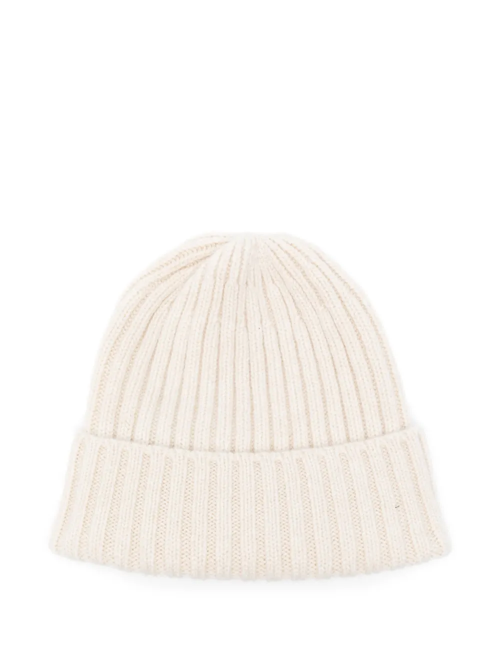 ribbed cashmere beanie