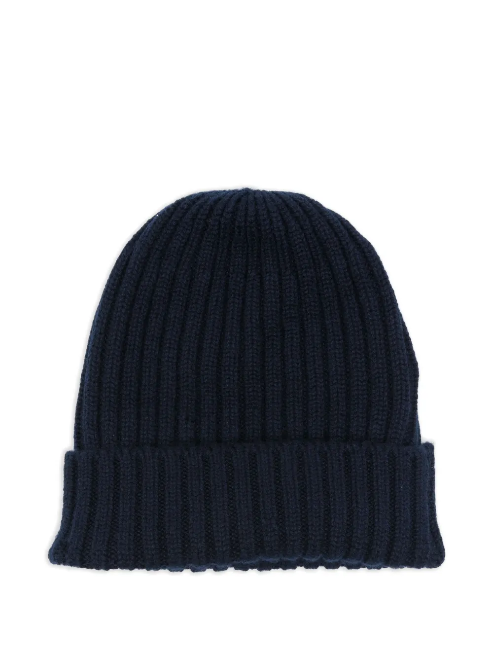 ribbed cashmere beanie