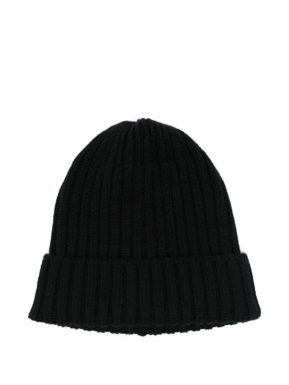 ribbed cashmere beanie