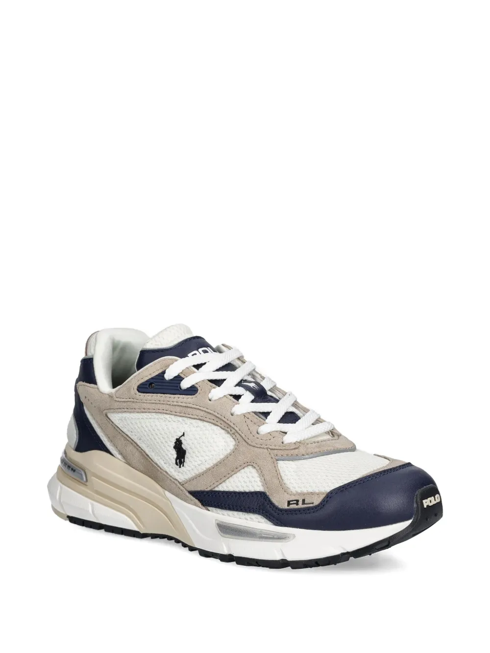 Polo Ralph Lauren Trackster 275 leather-panel sneakers White