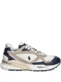 Polo Ralph Lauren Trackster 275 leather-panel sneakers - White