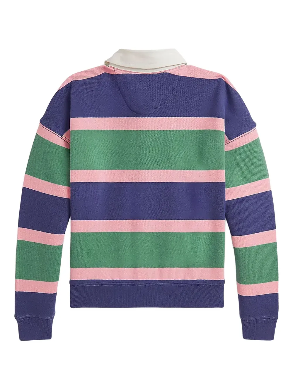 POLO RALPH LAUREN KIDS striped polo top | Girls Polo Shirts | Image 2