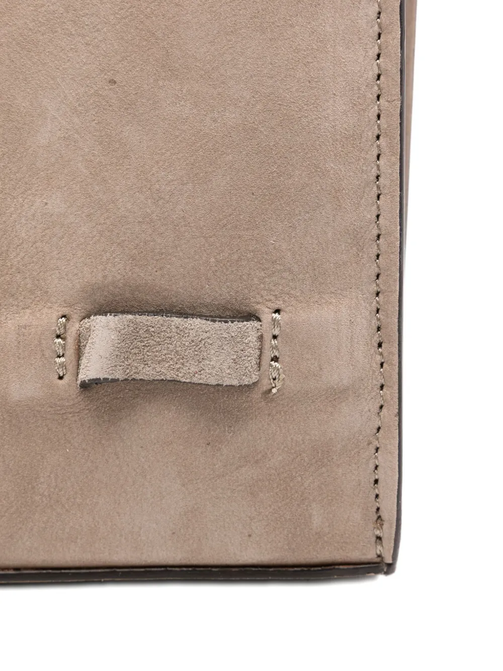 Peserico Suède kleine tas Grijs