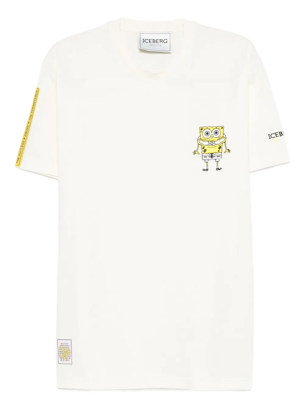 Iceberg x SpongeBob SquarePants T-shirt met grafische print Beige