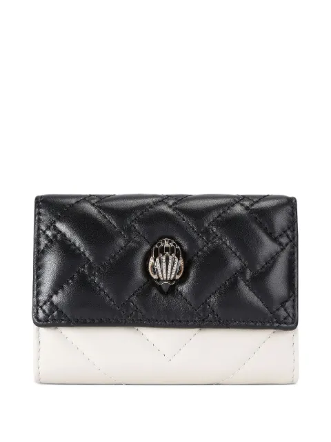 Kurt Geiger London quilted eagle-head card holder
