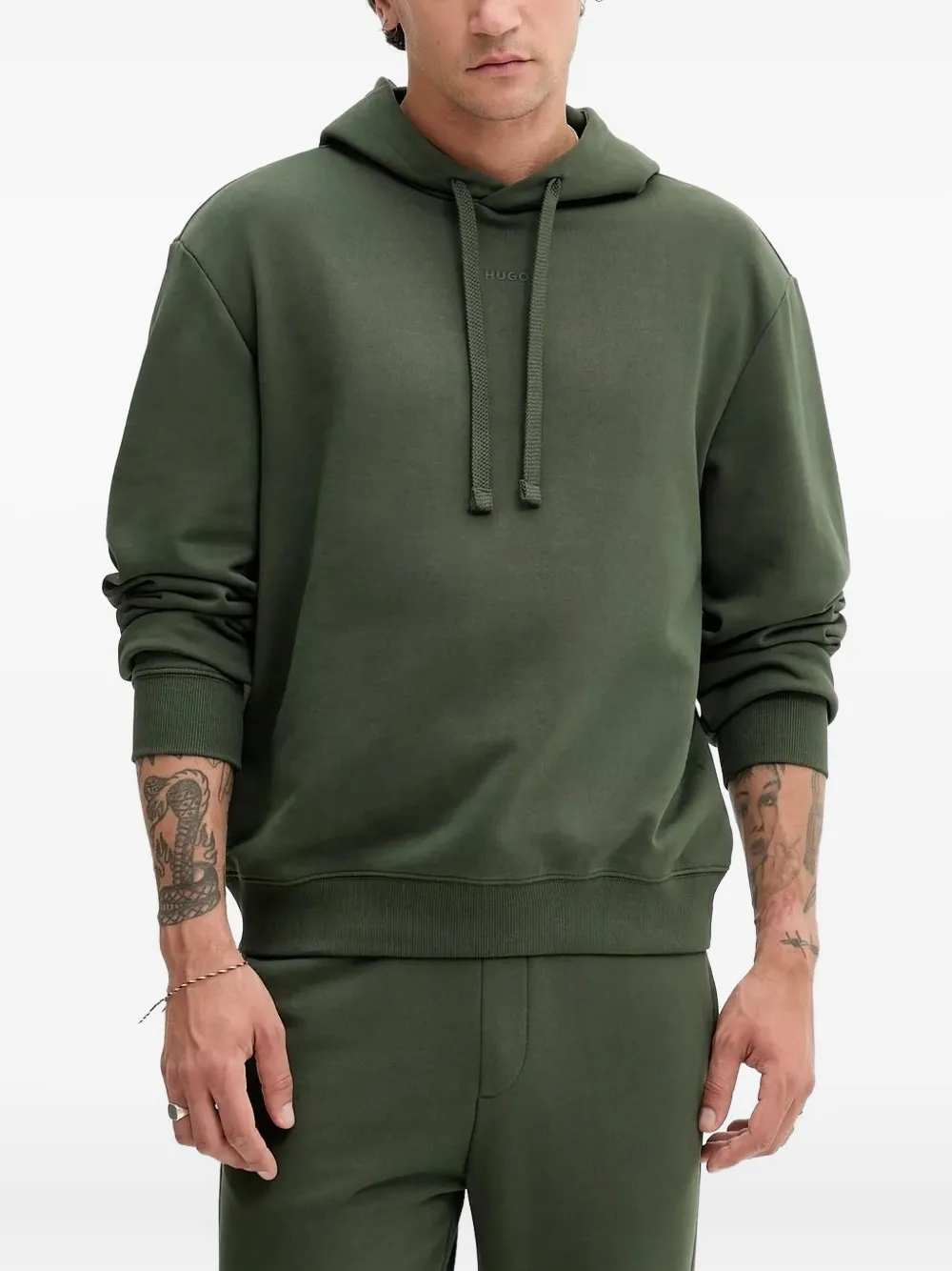 HUGO Trainingspak met logoprint Groen