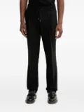 HUGO herringbone drawstring trousers - Black