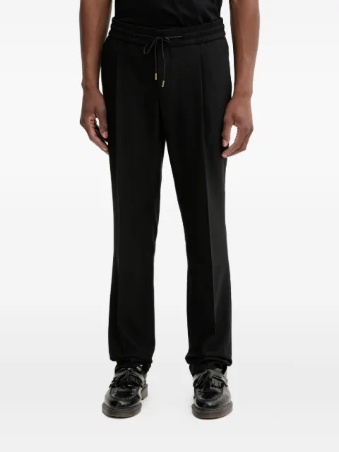 HUGO herringbone drawstring trousers