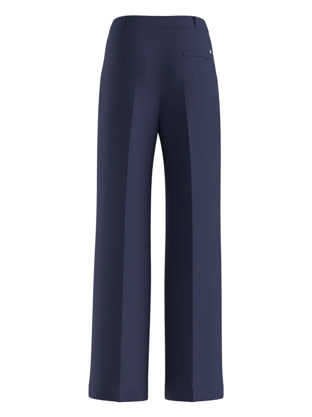 HUGO Plooibroek met wijde pijpen Blauw