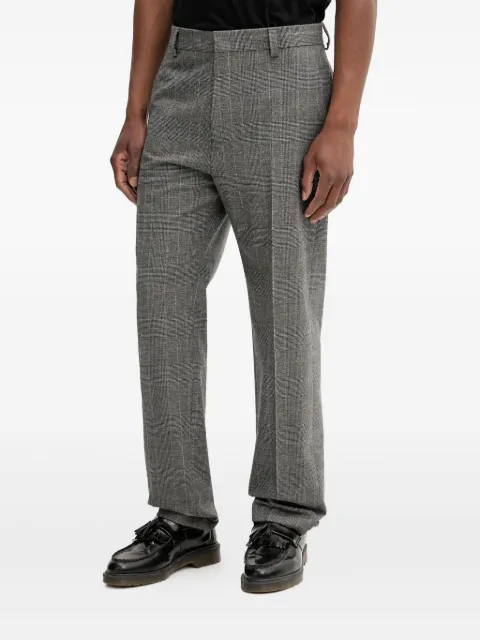 HUGO checked suit trousers