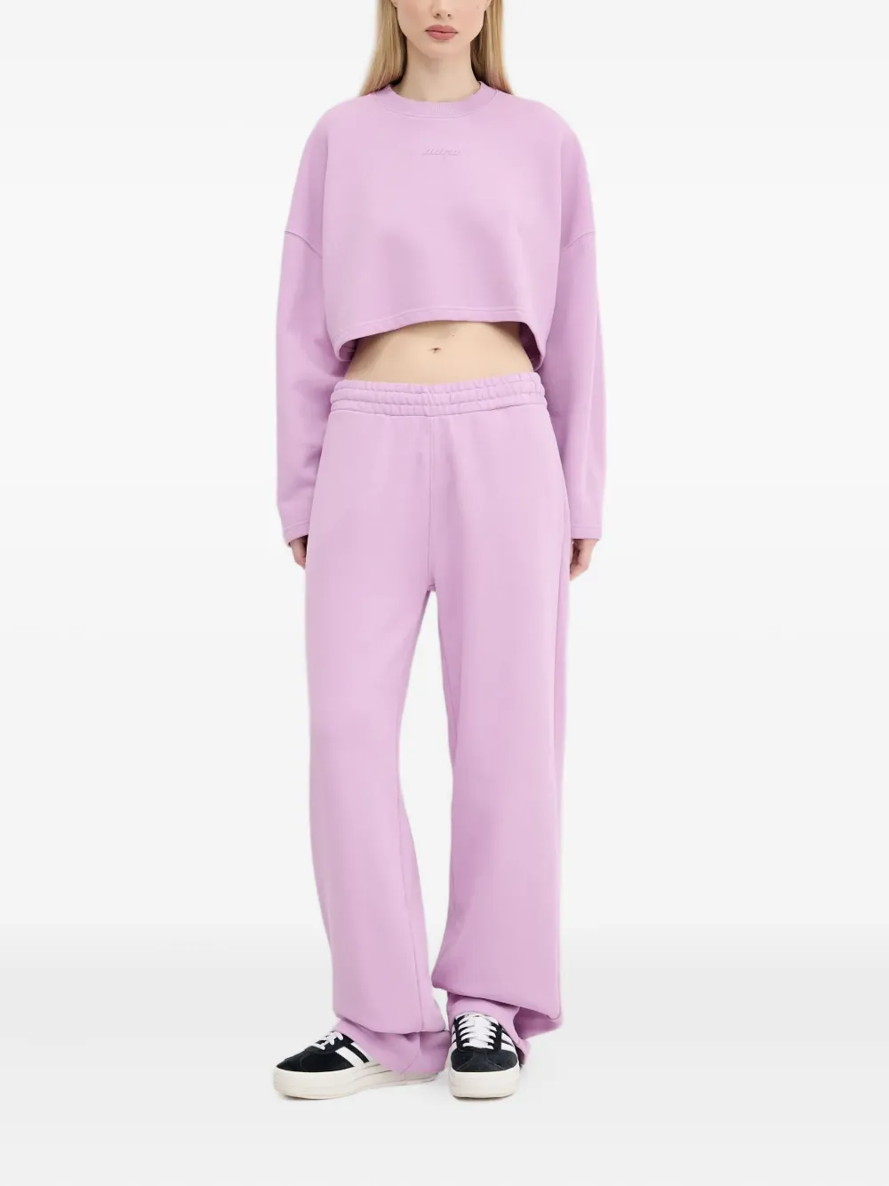 HUGO elastic-waistband trousers - Roze