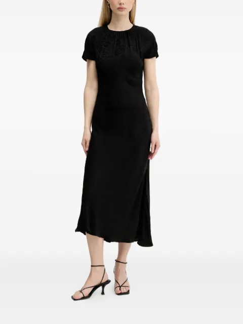 HUGO printed midi dress