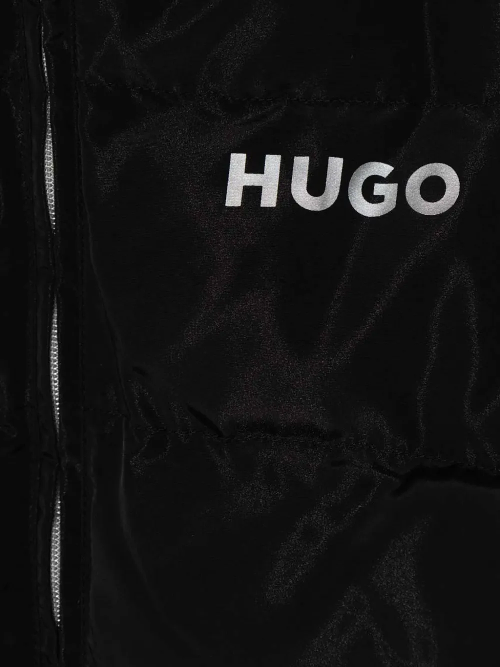 Hugo Boss Puffer Jacket In Black