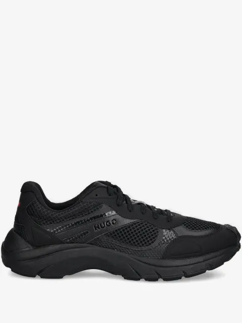 HUGO panelled lace-up sneakers